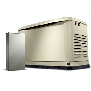 Générateur en acier Premium DIY GUAR-DIAN 16KW 20KW 22KW avec garantie limitée de 5 ans, OEM, incluant un commutateur de transfert à 16 circuits de 100 ampères - Product Image 1
