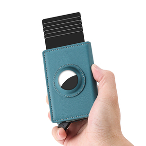 Hot Selling Minimalist Aluminum Slim <b>Smart</b> <b>Wallet</b> Pop-up Aluminum Ejector <b>Wallet</b> for Men With Push Button - Product Image 4