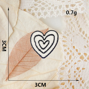 Isı mühür destek bireyselleştirilmiş desen nakış yama dikmek-demir-on cırt cırt - Product Image 5