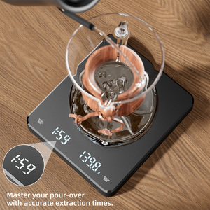 CHANGXIEUSBバッテリー3000G0.1G多機能デジタルキッチン強化ABSハウスフードスマートコーヒー体重計 - Product Image 6