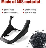 Couverture de panneau de commande de la console centrale pour VW Golf MK6 Golf R Jetta OE 5K0863680