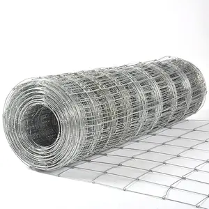 hot dipped galvanized Hinge Joint/ Fixed Knot Woven Wire Mesh Livestock Field Fence Cow Farm Fence