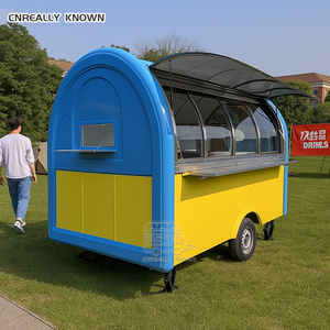 OEM Aluminum & Stainless Steel <b>Towable</b> Mobile Hot Dog Carts Fast Food Truck Concession Food Trailer for Sale - Product Image 6