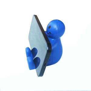 Soporte para Teléfono Móvil de PU de Alta Elasticidad, Adorno Creativo con Forma de Cara de Persona, Soporte para Teléfono Móvil - Product Image 3