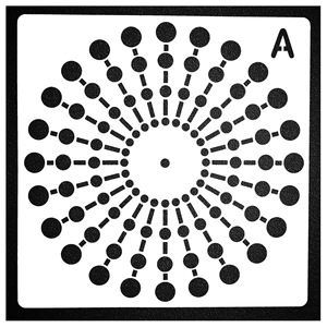 Pochoirs Mandala en plastique pour animal de compagnie, 10 pièces, bricolage, décoration, <span class=keywords><strong>dessin</strong></span>, Laser, modèle, géométrie, cadre mural, peinture, bois - Product Image 5