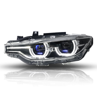 Pour BMW Série 3 F30 F31 F35 F80 2013-2015, phare avant LED de type Spoon avec double lentille de projecteur, Plug & Play, étanche, mise à niveau