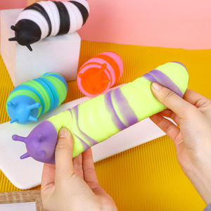 2025 Wholesale TPR EVA Cartoon Caterpillar Decompression Toys for Children's <b>Squeeze</b> Toys - Product Image 5