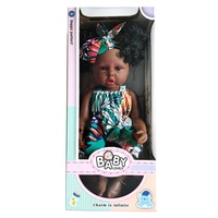 Poupées noires en vinyle reborn africaines de la série Fantasy SAMLOK, modèle gonflable de 30 cm, jouet pour filles et enfants
