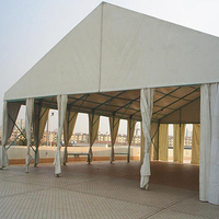 Tente de réception robuste pliable 30x50 pieds en PVC imperméable anti-UV pour mariages en plein air, salons professionnels et événements de jardin