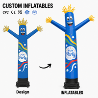 Mannequin gonflable publicitaire personnalisé direct usine pour événements promotionnels