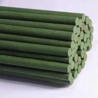 Tongkat Bambu Penyangga Tanaman, Penyangga Bunga, OEM Warna Sesuai Pesanan, Ukuran Sesuai Pesanan untuk Anggrek, Tomat, Grosir Tongkat Bambu