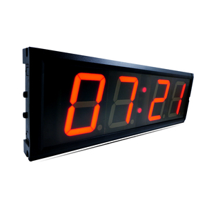 Hàng châu hong hao 4-inch Red Led Mini kỹ thuật số đếm ngược hẹn giờ treo tường đồng hồ công nghiệp - Product Image 1