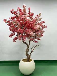 Arbre artificiel de fleurs de <span class=keywords><strong>cerisier</strong></span> <span class=keywords><strong>japonais</strong></span> Sakura rose luxueux de 200 cm, coloré, pour la décoration de magasins, d'hôtels, de mariages et de festivals - Product Image 3