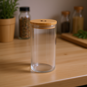 Juego de 12 Recipientes de Almacenamiento Pandoo con Tapa de Bambú - Product Image 3