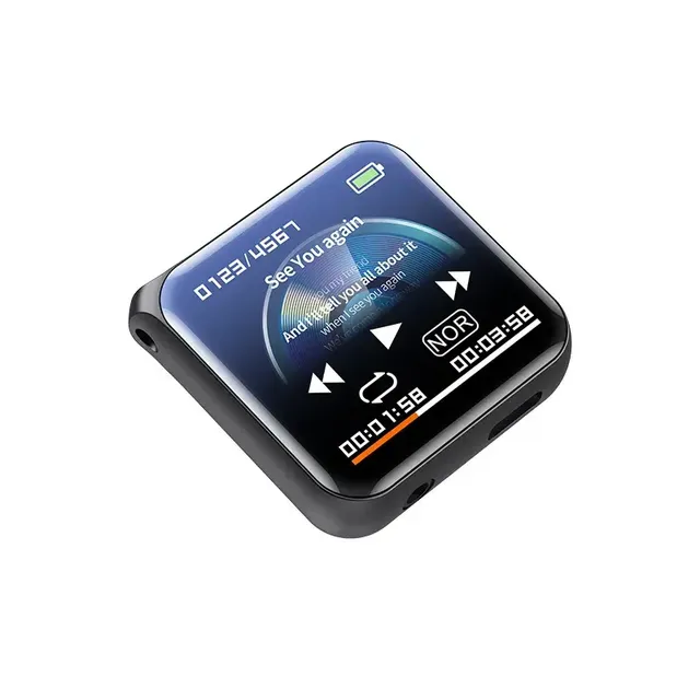 Portable 1.5Inch Full Touch Screen Bt Mp3 4 Player E-Book Fm Radio Speaker Video Playback Recording Hifi Audio