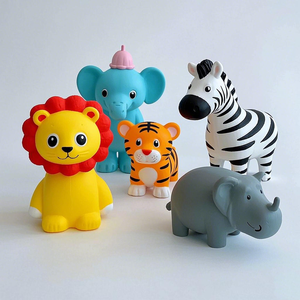 Jouets <span class=keywords><strong>d</strong></span>'<span class=keywords><strong>animaux</strong></span> <span class=keywords><strong>sauvages</strong></span> du monde animal, personnalisés, fabriqués par rotomoulage, pour enfants, vente en gros à bas prix de l'usine de Shenzhen - Product Image 1