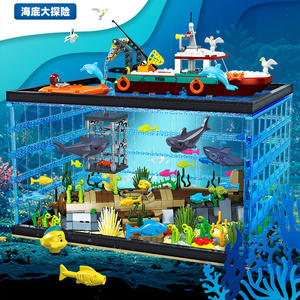JIESTAR JJ9048 1519PCS Série Océan Exploration de la Vie Marine Blocs de Construction Modèle Jouet Éducatif Technique Cadeau de Fête - Product Image 4