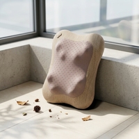 Coussin de massage corporel 4D Shiatsu à balançoire et pétrissage pour le cou, la taille, les épaules et le dos