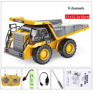 Nouveau modèle 2026 : Excavatrice télécommandée électrique pour enfants, en alliage, 11 canaux, véhicule d'ingénierie, <span class=keywords><strong>jouet</strong></span> rotatif à 360° - Product Image 6