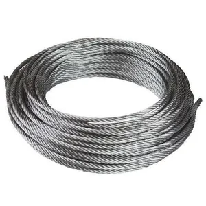 Cable de acero plano,