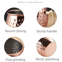 Partenaire de Branding pour Spiritueux à Service Complet : Tasse en Cuivre Hammer Point Vintage Grande Capacité pour Moscow Mule