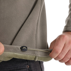 Sudadera de punto con cuello alto y media cremallera para hombre, de forro polar, manga larga, transpirable, grosor estándar, para ocio, otoño-invierno - Product Image 5