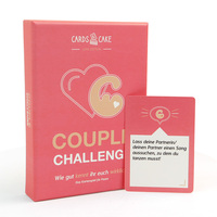 Boîtes de jeux de cartes en papier personnalisées en gros avec couvercle et base, écologiques et durables pour les couples et les fêtes