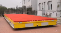 Véhicule de transfert AGV certifié ISO Chine 120 tonnes, avec levage intégré et test de nivellement, Robot AGV (Véhicule à Guidage Automatisé)