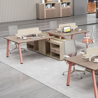 Ensemble de chaise de bureau moderne Santafy - Bureau d'ordinateur commercial durable et écologique avec montage facile pour les employés