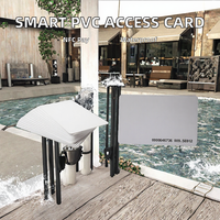 Cartes de contrôle d'accès intelligentes en PVC F08 en gros, puces RFID NFC, mini-tags, cartes de visite, étanches, pour paiement hôtelier, cadeaux, cartes 13,56 MHz