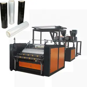 PVC Stretch Ceiling PVC Wrap Film Making Machine LLDPE Stretch Film Machine Price supplier Stretch Film Production Line New