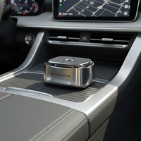 Diffuseur de parfum pour voiture, design sûr pour la conduite, en plastique léger, surface plate du tableau de bord
