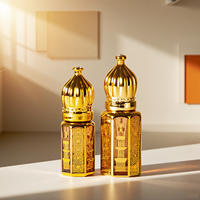 Bouteilles à rouleaux d'huile essentielle 3ml Oud Roller Bottle 6ml 9ml 12ml Bouteilles à rouleaux de parfum pour huiles essentielles