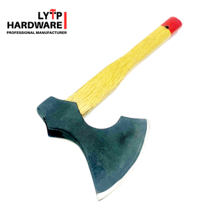 Lưỡi rìu đen, hình dạng ngoài trời, sắc nét, mạnh mẽ, làm bằng thép carbon 45 #, trọng lượng và kích thước, phẳng, rìu ngoài trời, rìu Viking - Product Image 5