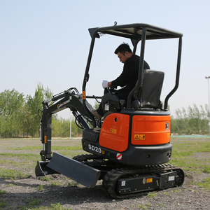 Mini-excavatrice hydraulique sur chenilles de 1 à 2 tonnes, homologuée CE européenne, pour la vente en gros et au détail, idéale pour les petites exploitations agricoles. - Product Image 5