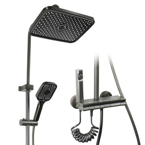 Usine <span class=keywords><strong>Piano</strong></span> ensemble <span class=keywords><strong>de</strong></span> douche système robinets mélangeurs et robinets eau chaude froide Thermostat ensemble <span class=keywords><strong>de</strong></span> douche Valve laiton ensemble <span class=keywords><strong>de</strong></span> robinet <span class=keywords><strong>de</strong></span> douche - Product Image 2