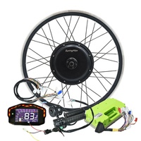 Kit moteur moyeu électrique pour VTT Fardriver Nd72260, contrôleur BLDC, moteur sans balais, essieu arrière, programmable, 72V 3000 Watts