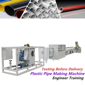 20~75mm PVC Drainage Pipe Making Extrusion Line PP PE Pipe Machine Plastic