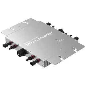 Mikro invertör tak & çalıştır vde ar n 4105 mikro invertör wvc 1600 düşük panel güç üretimi verimliliği