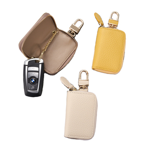 <span class=keywords><strong>Porte</strong></span>-<span class=keywords><strong>clés</strong></span> en <span class=keywords><strong>cuir</strong></span> véritable Pebble pour <span class=keywords><strong>homme</strong></span> avec fermeture éclair, étui imperméable personnalisé en <span class=keywords><strong>cuir</strong></span> de vache véritable, sac <span class=keywords><strong>porte</strong></span>-<span class=keywords><strong>clés</strong></span> de voiture pour <span class=keywords><strong>homme</strong></span> - Product Image 1