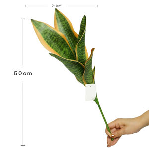 Planta Artificial de <span class=keywords><strong>Sansevieria</strong></span> Impresa <span class=keywords><strong>en</strong></span> 3D, Ecológica y Realista, <span class=keywords><strong>en</strong></span> Maceta para Interiores, para Sala de Estar - Product Image 5