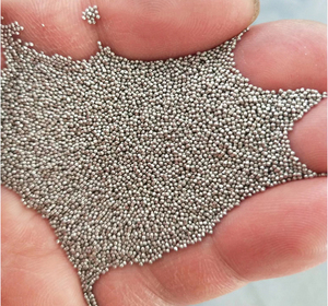 Thép không gỉ Shot & <span class=keywords><strong>Grit</strong></span> nổ phương tiện truyền thông 0.2mm-0.6mm mật độ cao tiêu thụ thấp 40-64 HRC độ cứng SAE j444 tiêu chuẩn - Product Image 3