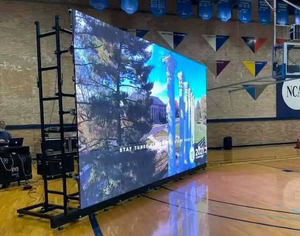 Алюминиевая конструкция СВЕТОДИОДНЫЙ экран наземная опорная система для установки на башню светодиодная стеганая рама для укладки на землю Ферма для светодиодной видеостены - Product Image 4