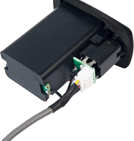 Pastilla para Guitarra Acústica KLT-3, Sistema de Pastillas Activas Dobles con Ecualizador de 5 Bandas, Sintonizador LCD, Preamp OEM de Fábrica, ABS, Profesional y para Principiantes