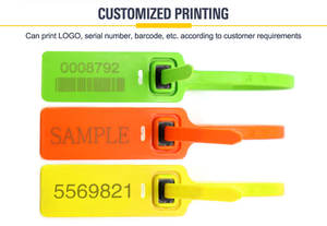Sello <span class=keywords><strong>de</strong></span> Seguridad <span class=keywords><strong>de</strong></span> Plástico con Código <span class=keywords><strong>de</strong></span> Barras JCPS605, Sello <span class=keywords><strong>de</strong></span> Plástico con Número <span class=keywords><strong>de</strong></span> Serie Impreso - Product Image 2
