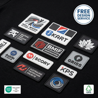 Étiquettes de transfert thermique en silicone 3D personnalisées pour vêtements de sport, patchs en caoutchouc haute densité écologiques pour T-shirts, échantillonnage rapide en 3 jours