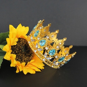 Couronne <span class=keywords><strong>de</strong></span> Mariée/Tiara <span class=keywords><strong>de</strong></span> Luxe Élégante en Alliage Plaqué Argent avec Strass Transparents et Cristaux pour Gâteau/<span class=keywords><strong>Fleur</strong></span> - Product Image 3