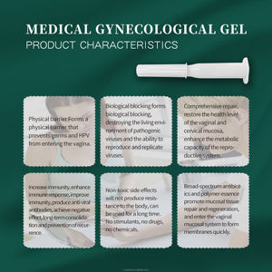Kaşıntı, erozyon, vajinal koku, servisit ve Leukorrhea için tıbbi jinekolojik sıkma jeli - Product Image 4
