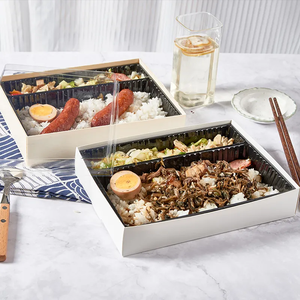 Ver imagen más grande Agregar para comparar Compartir Fiambrera de estilo japonés <span class=keywords><strong>Caja</strong></span> Bento de madera portátil Contenedor de alimentos - Product Image 5