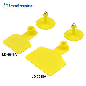 도매 동물 귀표시용 시각적 태그 맞춤형 색상 친환경 칩 없는 가축 귀표시 - Product Image 2